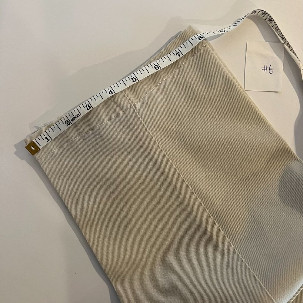 LL Bean Vintage Bayside Wrinkle Free Pleated Twill Cotton Pants w/ Comfort Waist - Picture 5 of 10